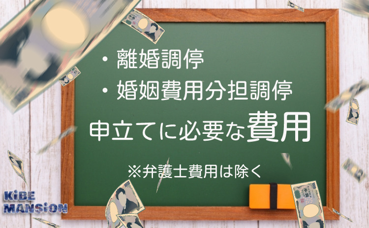 離婚調停・婚費調停の費用